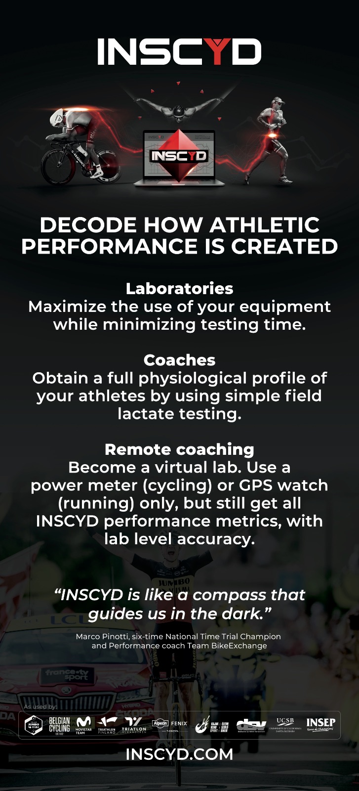 INSCYD – Decode how athletic performance is created